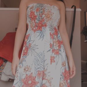 Summer floral dress